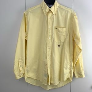 Tommy Hilfiger S long sleeve yellow oxford